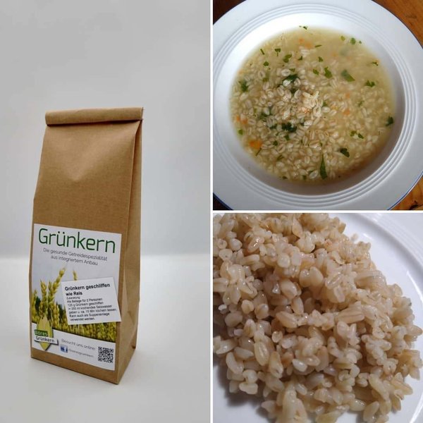 Grünkern-Reis,  0,5kg